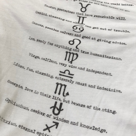 Modern Lux Tops - What’s your sign Zodiac tee